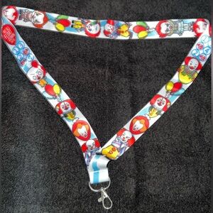 Pennywise The Clown Cartoon Lanyard